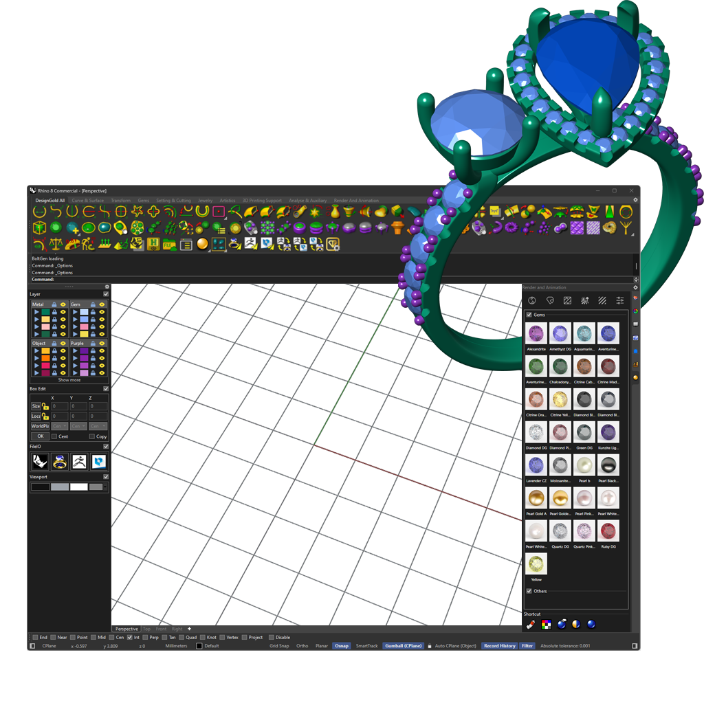 DesignGold Interface