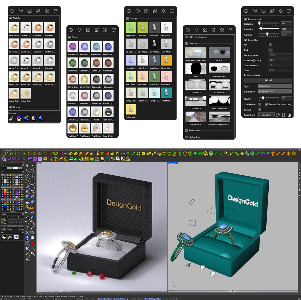 DesignGold Interface